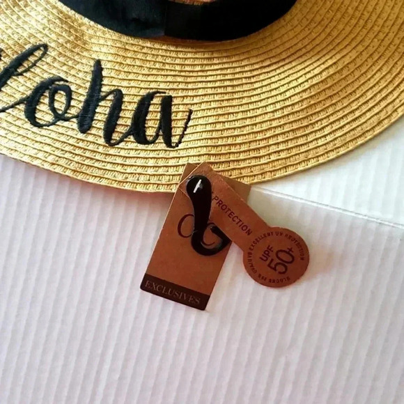 Boho Straw Hat Holiday Resort Cruise Hawaiian You Had Me At Aloha New